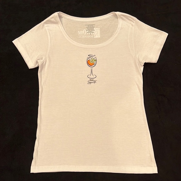 Ketel One Botanical White Scoop Neck Short Sleeve Women's Fit T Shirt Small NEW - Picture 3 of 8